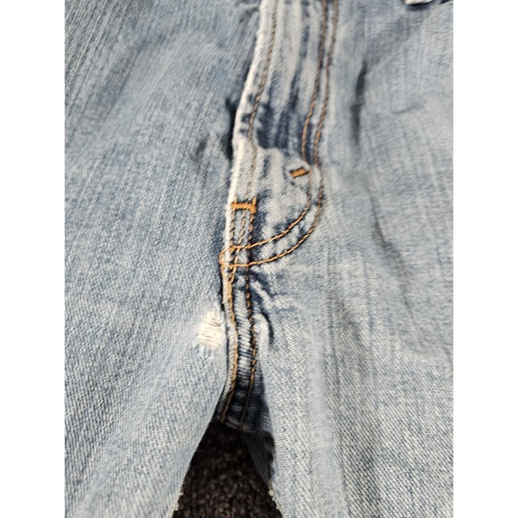 Levis 559 Jeans Men 34x32 Blue Loose Straight Skater Baggy Grunge Distressed - Picture 13 of 14